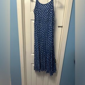 Women’s polkadot dress